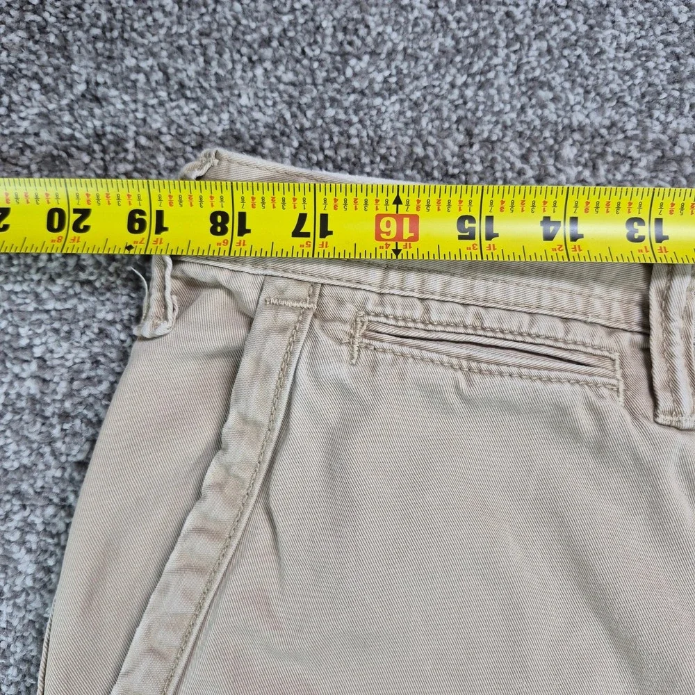 Polo Ralph Lauren Chino Shorts Mens 36 Khaki Relaxed Fit Cotton Twill
